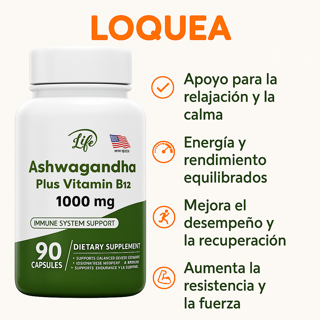 Ashwagandha Plus + B12