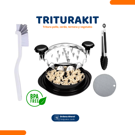 TrituraKit - Tritura pollo, cerdo, ternera y vegetales