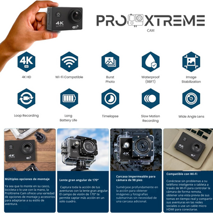 Camara Deportiva 4K